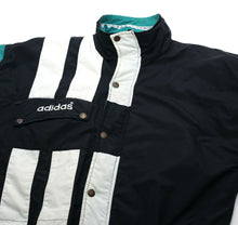 Load image into Gallery viewer, 1993/95 LIVERPOOL Style Vintage adidas Football Bench Coat Jacket (S) 34/36