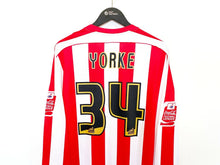 Load image into Gallery viewer, 2006/07 YORKE #34 Sunderland Vintage Lonsdale Football Shirt (XL) Signed Issued
