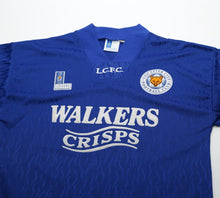 Load image into Gallery viewer, 1992/94 LEICESTER CITY Vintage Fox Leisure Home Football Shirt (S)