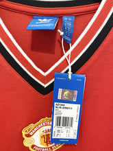 Load image into Gallery viewer, 1985 McGRATH #5 Manchester United adidas Originals FA Cup Football Shirt S BNWT