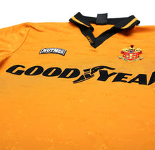 Load image into Gallery viewer, 1995/96 BULL #9 Wolverhampton Wanderers Vintage Nutmeg Home Football Shirt (S)