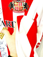 Load image into Gallery viewer, 2006/07 YORKE #34 Sunderland Vintage Lonsdale Football Shirt (XL) Signed Issued