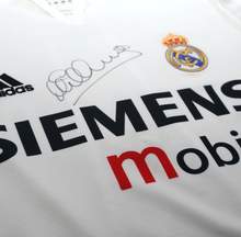 Load image into Gallery viewer, 2004/05 OWEN #11 Real Madrid Vintage adidas MATCH ISSUE Home Football Shirt (L)