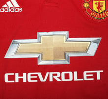 Load image into Gallery viewer, 2017/18 MANCHESTER UNITED Vintage adidas Home Football Shirt (M)