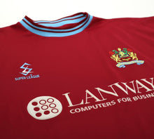 Load image into Gallery viewer, 2001/02 BURNLEY FC Vintage MitreSuper League Home Football Shirt Jersey (XL)