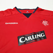 Load image into Gallery viewer, 2004/05 RANGERS Vintage Diadora LS Away Football Shirt Jersey (2XL - XXL)