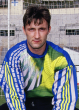 Load image into Gallery viewer, 1990/94 #1 ADIDAS Vintage GoalKeeper Football Shirt Jersey (M) Marseille Barthez