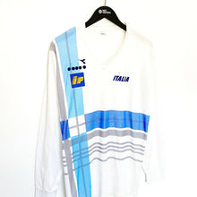 Load image into Gallery viewer, 1986/88 ITALY Vintage Diadora Player Issue Football Training Shirt Jersey (L)