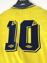 Load image into Gallery viewer, 1991/92 LINEKER #10 Tottenham Hotspur Vintage Umbro Away Football Shirt (L)