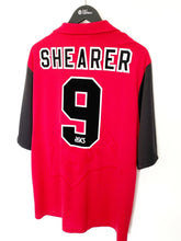 Load image into Gallery viewer, 1995/96 SHEARER #9 Blackburn Rovers Vintage Asics Away Football Shirt Jersey (XL)