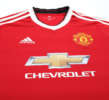 Load image into Gallery viewer, 2015/16 MANCHESTER UNITED Vintage adidas Home Football Shirt (M)