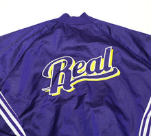 Load image into Gallery viewer, REAL MADRID adidas Originals Football Varsity Bomber Jacket Track Top (L/XL)