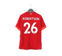 Load image into Gallery viewer, 2021/22 ROBERTSON #26 Liverpool Vintage Nike Home Football Shirt (L) BNWT