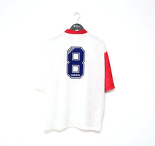 Load image into Gallery viewer, 1996/97 GASCOIGNE #8 Rangers Vintage adidas Away Football Shirt Jersey (XXL)