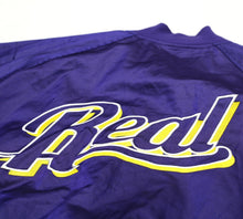 Load image into Gallery viewer, REAL MADRID adidas Originals Football Varsity Bomber Jacket Track Top (L/XL)