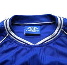 Load image into Gallery viewer, 1999/01 WISE #11 Chelsea Vintage Umbro FA CUP FINAL 2000 Football Shirt (XL)