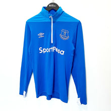 Load image into Gallery viewer, 2018/19 EVERTON Vintage Umbro Warm Up Football Training Track Top Jacket (S)