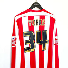 Load image into Gallery viewer, 2006/07 YORKE #34 Sunderland Vintage Lonsdale Football Shirt (XL) Signed Issued