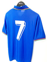 Load image into Gallery viewer, 1990 MALDINI #7 Italy Vintage Diadora Home Football Shirt Italia 90 (M) AC Milan