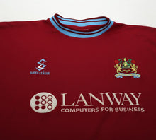 Load image into Gallery viewer, 2001/02 BURNLEY FC Vintage MitreSuper League Home Football Shirt Jersey (XL)