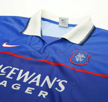 Load image into Gallery viewer, 1997/98 NEGRI #9 Rangers Vintage Nike European Home Football Shirt Jersey (XL)