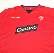 Load image into Gallery viewer, 2004/05 RANGERS Vintage Diadora LS Away Football Shirt Jersey (2XL - XXL)