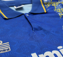 Load image into Gallery viewer, 1992/93 LEEDS UNITED Vintage Admiral Away Football Shirt Jersey (M) 38/40