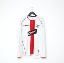 Load image into Gallery viewer, 2005/06 RANGERS Vintage Umbro LS Away Football Shirt Jersey (XXL)