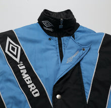 Load image into Gallery viewer, 1992/93 SHEFFIELD WEDNESDAY Vintage Umbro Football Bench Coat Jacket (S/M)