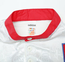 Load image into Gallery viewer, 1996/97 GASCOIGNE #8 Rangers Vintage adidas Away Football Shirt Jersey (XXL)