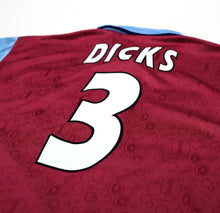 Load image into Gallery viewer, 1995/97 DICKS #3 West Ham United Vintage PONY Football Shirt (S)