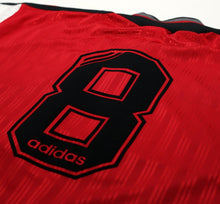 Load image into Gallery viewer, 1995/96 GASCOIGNE #8 Rangers Vintage adidas Away Football Shirt Jersey (XL)