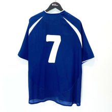 Load image into Gallery viewer, 2003/05 FLETCHER #7 Scotland Vintage Diadora Home Football Shirt (XL) Man Utd