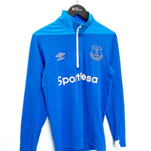 Load image into Gallery viewer, 2018/19 EVERTON Vintage Umbro Warm Up Football Training Track Top Jacket (S)