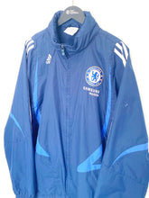 Load image into Gallery viewer, 2007/08 CHELSEA Vintage adidas Football Rain Coat Jacket 44/46 (XL) Drogba Era