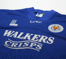 Load image into Gallery viewer, 1992/94 LEICESTER CITY Vintage Fox Leisure Home Football Shirt (S)