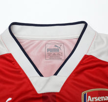 Load image into Gallery viewer, 2016/17 ARSENAL Vintage PUMA Home Long Sleeve Football Shirt (S)