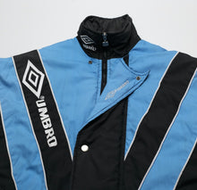 Load image into Gallery viewer, 1992/93 SHEFFIELD WEDNESDAY Vintage Umbro Football Bench Coat Jacket (S/M)