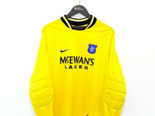 Load image into Gallery viewer, 1997/98 GORAM #1 Rangers Vintage Nike Home GK Football Shirt (M) Scotland