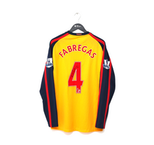 Load image into Gallery viewer, 2008/09 FABREGAS #4 Arsenal Vintage Nike MATCH ISSUE Away Football Shirt SIGNED