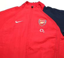 Load image into Gallery viewer, 2004/05 ARSENAL Vintage Nike Football Track Top Jacket (S/M)