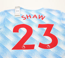 Load image into Gallery viewer, 2021/22 SHAW #23 Manchester United Vintage adidas Away Football Shirt (M/L) BNWT