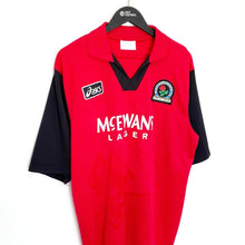 Load image into Gallery viewer, 1995/96 SHEARER #9 Blackburn Rovers Vintage Asics Away Football Shirt Jersey (XL)