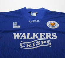 Load image into Gallery viewer, 1992/94 LEICESTER CITY Vintage Fox Leisure Home Football Shirt (S)