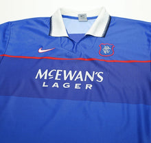 Load image into Gallery viewer, 1997/98 NEGRI #9 Rangers Vintage Nike European Home Football Shirt Jersey (XL)