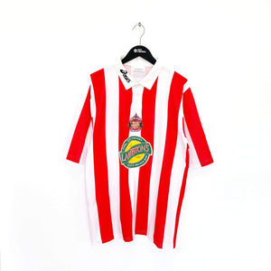1997/99 PHILLIPS #10 Sunderland Vintage Asics Home Football Shirt Jersey (L/XL)