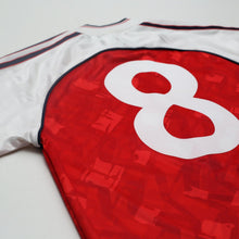Load image into Gallery viewer, 1991/93 Wright #8 Arsenal Retro adidas Originals Home Football Shirt (S)10
