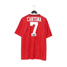 Load image into Gallery viewer, 1992/94 Cantona #7 Manchester United Vintage Umbro Home Football Shirt (L)0

