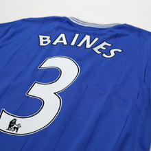 Load image into Gallery viewer, 2009/10 Baines #3 Everton Vintage le coq sportif Home Football Shirt (M)9
