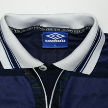 Load image into Gallery viewer, 1998/00 Collins #11 Scotland Vintage Umbro Home Football Shirt (XL) 1998 WC17
